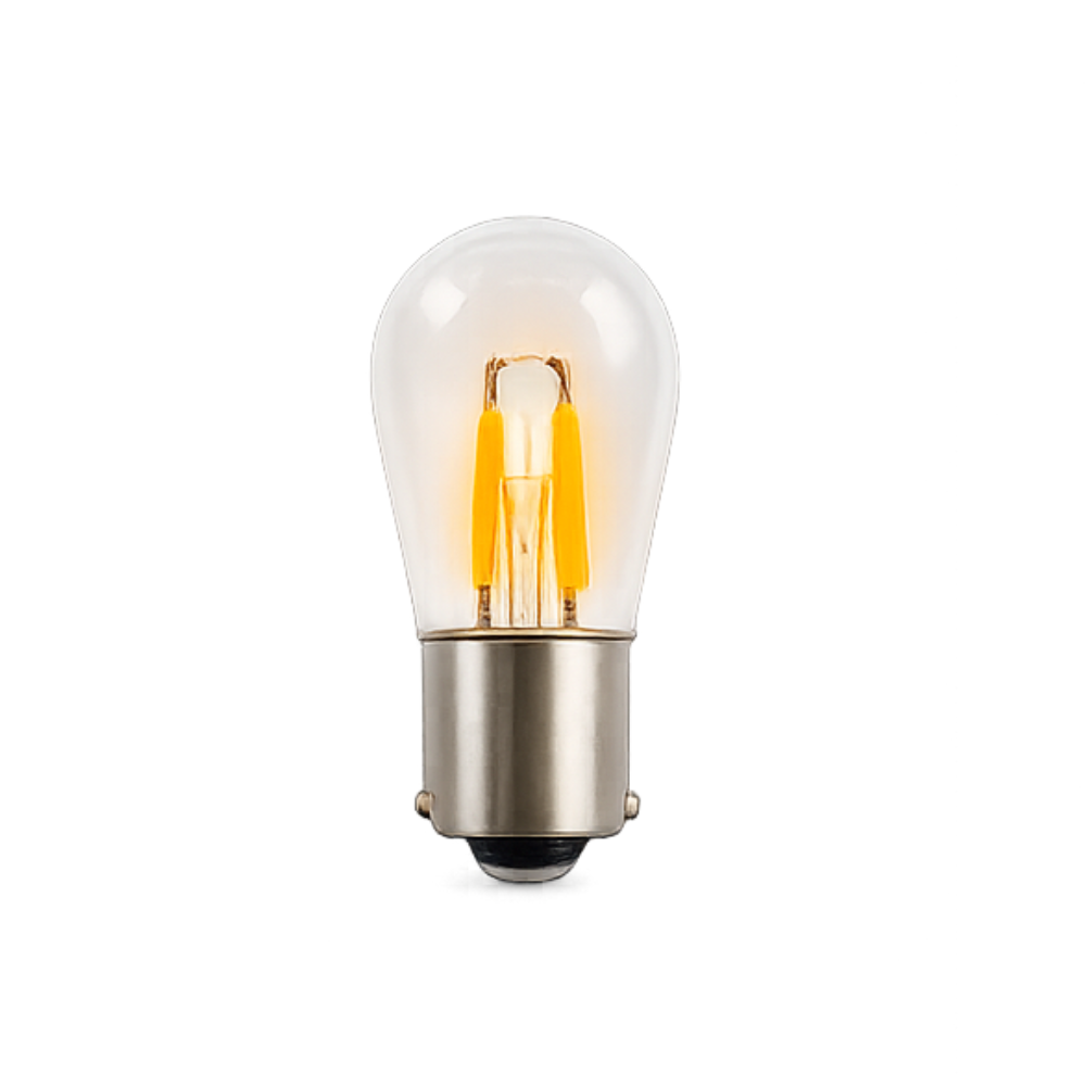 2W T20 B15s 12V Warm White (2700K) Clear Light Globe - optoLED